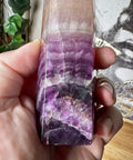 Purple Fluorite Point 620g - Crystals & Reiki