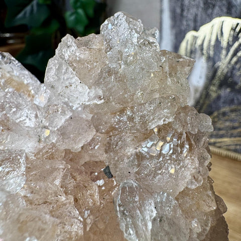 Super Rare Himalayan Elestial Ice Quartz Cluster - Crystals & Reiki