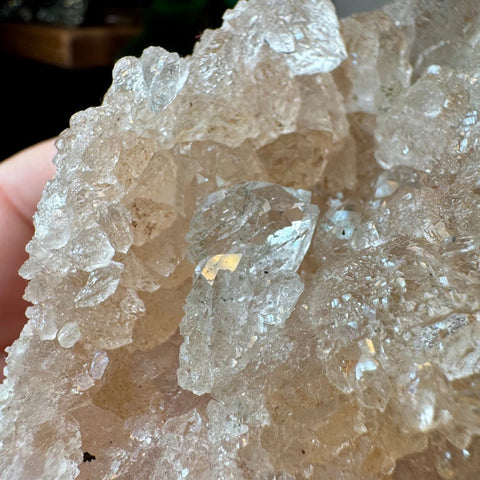 Super Rare Himalayan Elestial Ice Quartz Cluster - Crystals & Reiki
