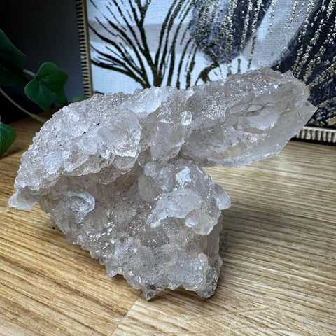 Super Rare Himalayan Elestial Ice Quartz Cluster - Crystals & Reiki