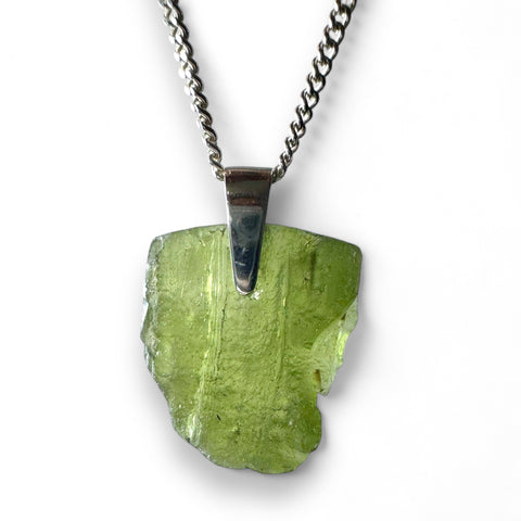 Moldavite Necklace Pendants | Genuine 14.7 Million-Year-Old Gem