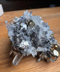 Quartz with Galena, Chlorite, Wulfenite & Limonite - Crystals & Reiki