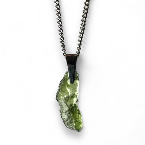 Moldavite Necklace Pendants | Genuine 14.7 Million-Year-Old Gem