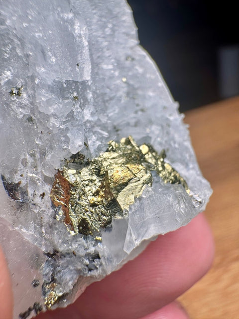 Quartz with Pyrite & Galena Cluster - Crystals & Reiki