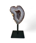 Agate Druzy Geodes with Stands - Natural Crystal Display - Crystals & Reiki