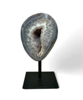 Agate Druzy Geodes with Stands - Natural Crystal Display - Crystals & Reiki