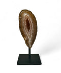 Agate Druzy Geodes with Stands - Natural Crystal Display - Crystals & Reiki