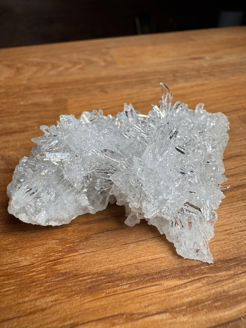 Clear Needle Quartz Cluster - Crystals & Reiki