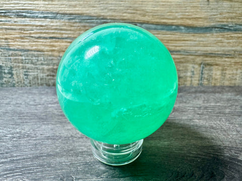 Green Fluorite Spheres - UV Reactive