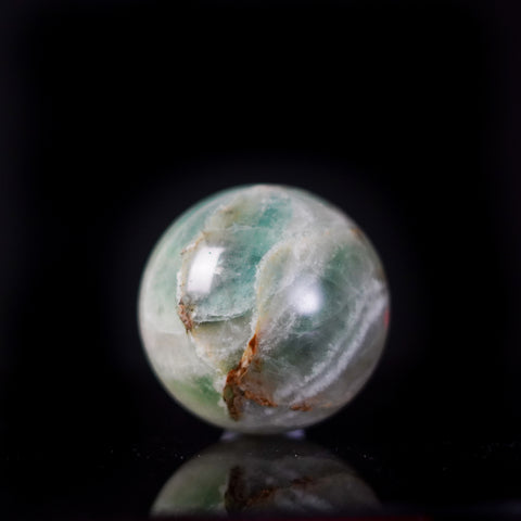 Green Fluorite Sphere - Natural Elegance - Crystals & Reiki