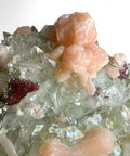 Diamond Apophyllite Cluster: Peach Stilbite & Heulandite (5.5kg) - Crystals & Reiki