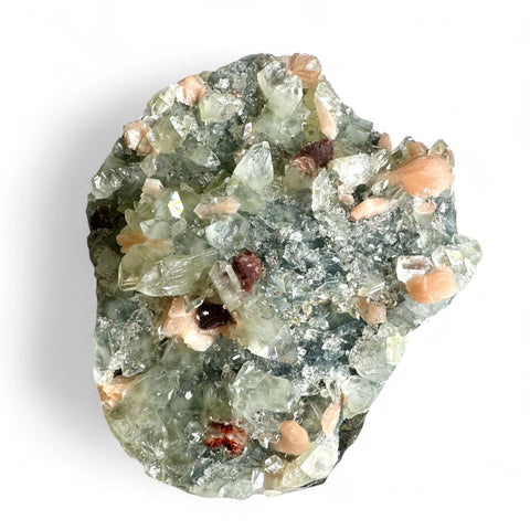 Diamond Apophyllite, Peach Stilbite & Heulandite - Calm - Crystals & Reiki