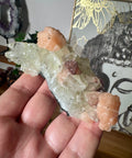 Diamond Apophyllite With Peach Stilbite & Heulandite - Heals Emotional Wounds - Crystals & Reiki
