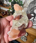 Diamond Apophyllite With Peach Stilbite & Heulandite - Heals Emotional Wounds - Crystals & Reiki