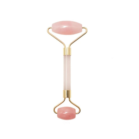 Dual Ended Face Roller - Rose Quartz - Crystals & Reiki