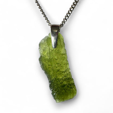 Moldavite Necklace Pendants | Genuine 14.7 Million-Year-Old Gem