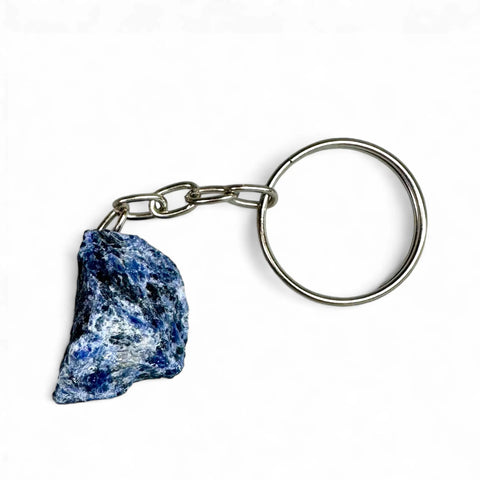 Elegant Sodalite Keyrings – Beautiful Crystal Accessories - Crystals & Reiki