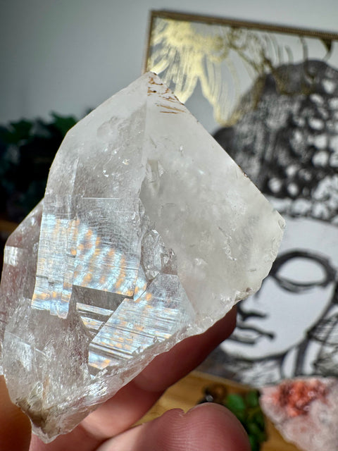 Elestial Himalayan Quartz – Mesmerising Structure & Ancient Light – 154g - Crystals & Reiki