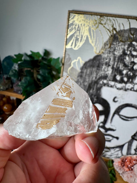 Elestial Himalayan Quartz – Mesmerising Structure & Ancient Light – 154g - Crystals & Reiki