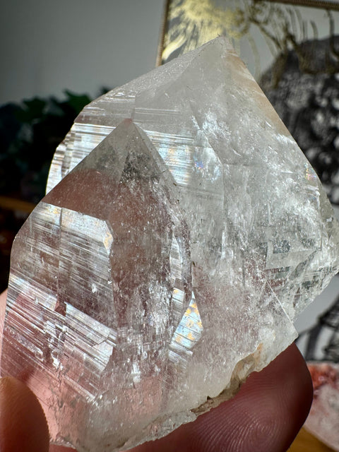 Elestial Himalayan Quartz – Mesmerising Structure & Ancient Light – 154g - Crystals & Reiki
