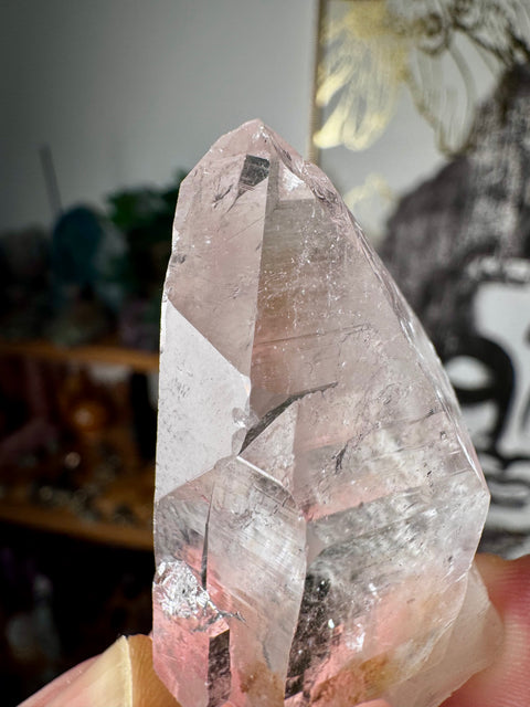 Elestial Himalayan Quartz – Pocket-Sized Light & Ancient Wisdom – 46g - Crystals & Reiki