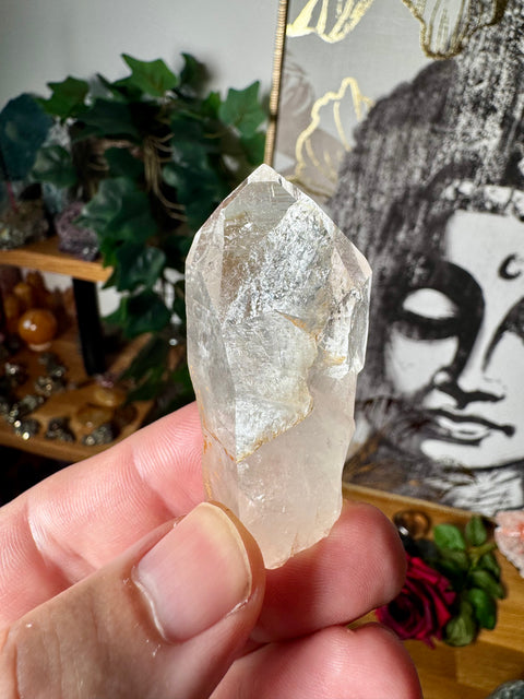 Elestial Himalayan Quartz Point – Beacon of Clarity & Higher Guidance – 56g - Crystals & Reiki