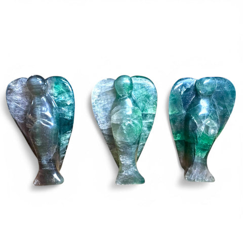 Fluorite Angels - Clears Negativity - Crystals & Reiki