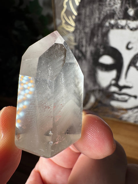 Frosted Cascading Quartz Phantom – Dimensional Clarity & Timeless Precision - Crystals & Reiki