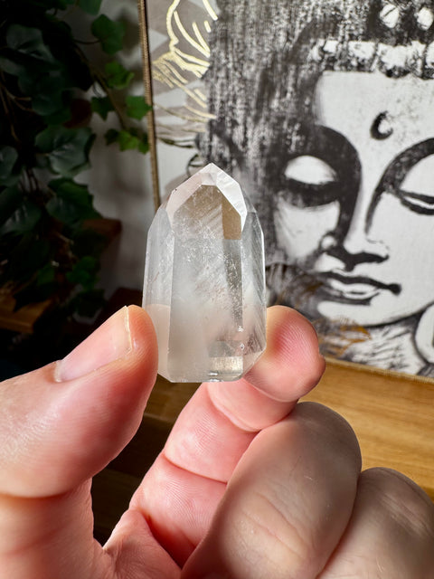 Frosted Cascading Quartz Phantom – Dimensional Clarity & Timeless Precision - Crystals & Reiki