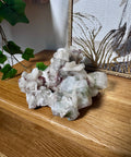 Green Apophyllite With Stilbite Cluster – Elevates Energy – 760g - Crystals & Reiki