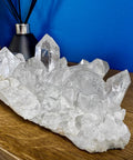 Himalayan Cathedral Quartz Cluster with Hematite – Ancient Spiritual Wisdom - Crystals & Reiki