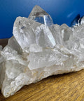 Himalayan Cathedral Quartz Cluster with Hematite – Ancient Spiritual Wisdom - Crystals & Reiki