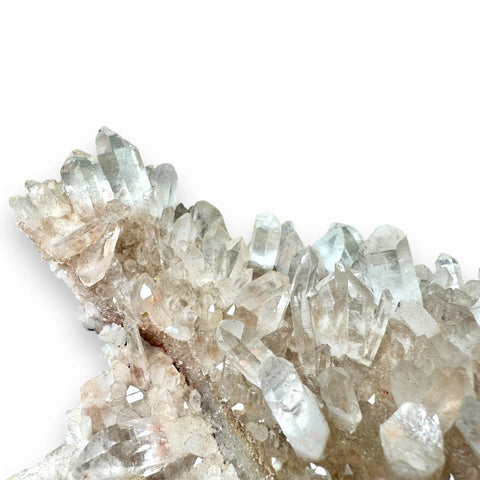 Himalayan Pink Samadhi Quartz Cluster - 21cm - Crystals & Reiki