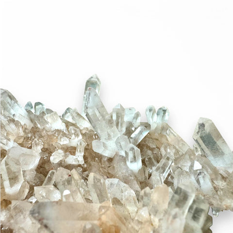 Himalayan Pink Samadhi Quartz Cluster - 21cm - Crystals & Reiki