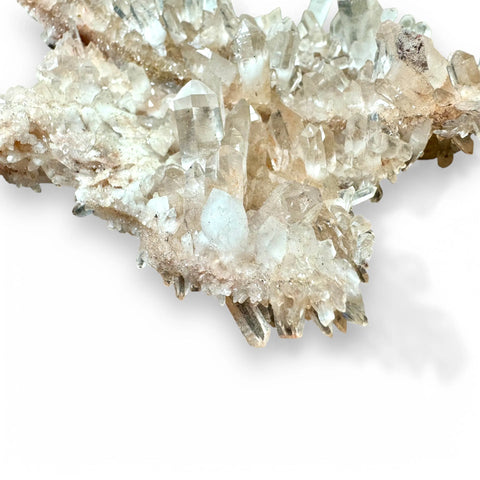 Himalayan Pink Samadhi Quartz Cluster - 21cm - Crystals & Reiki