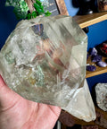 Himalayan Quartz with Golden Rutile, Chlorite, Rainbows & Record Keepers – Collector’s Specimen – Double Terminated - Crystals & Reiki
