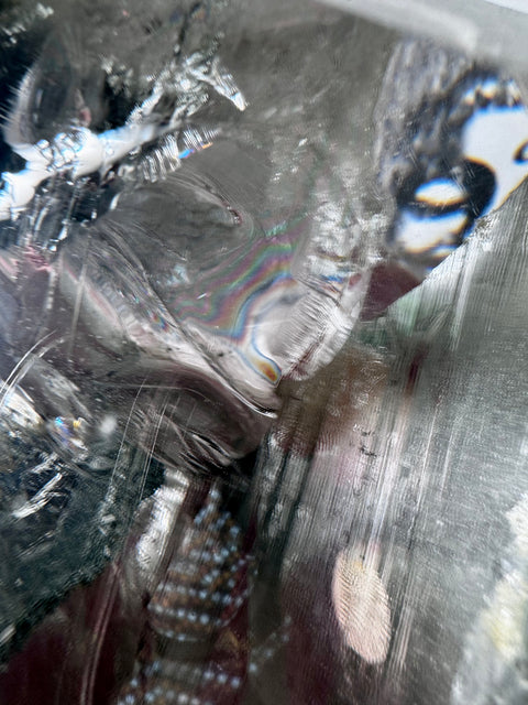 Himalayan Quartz with Golden Rutile, Chlorite, Rainbows & Record Keepers – Collector’s Specimen – Double Terminated - Crystals & Reiki