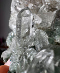 Himalayan Quartz with Green Chlorite Cluster – Wisdom from the Mountains - Crystals & Reiki