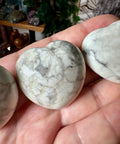 Howlite Hearts – Calming Stones of Compassion & Peace – Approx. 60g Each - Crystals & Reiki
