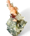 Exquisite Double-Terminated Gemstone Cluster on Chalcedony - Crystals & Reiki