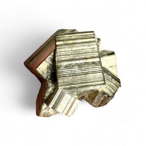 Pyrite Cube Cluster - Geometric Beauty - Crystals & Reiki