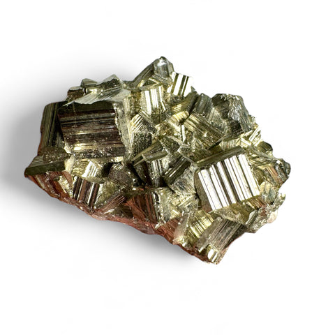 Pyrite Cube Cluster - Chakra Activator - Crystals & Reiki