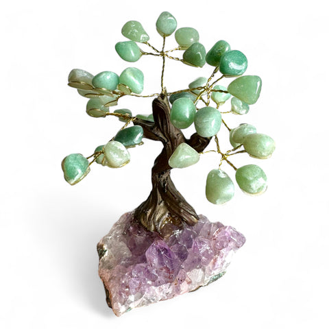 Jade Crystal Bonsai Tree 10cm - Gorgeous - Crystals & Reiki