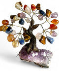 Mixed Crystal Bonsai Tree 10cm All-round Vibes - Crystals & Reiki