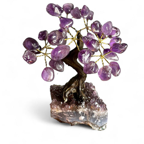 Amethyst Bonsai Trees 10cm - Beautifully Crafted - Crystals & Reiki