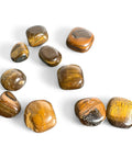 Tiger’s Eye Tumbled Stones - Courage & Strength Energized - Crystals & Reiki
