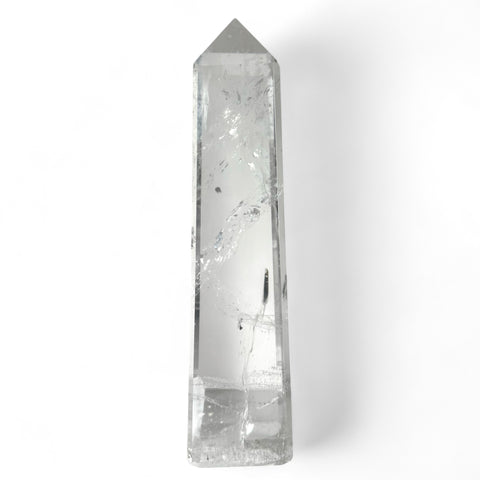 New Himalayan Quartz Obelisk - 21cm Tall - Crystals & Reiki