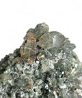 Himalayan Quartz Cluster: Green Chlorite & Golden Rutile (9cm) - Crystals & Reiki