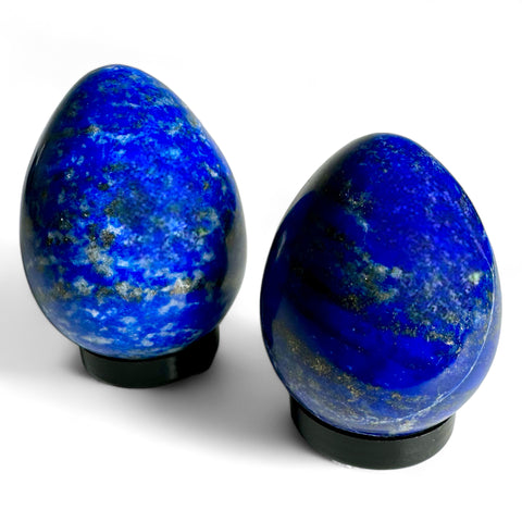 New Lapis Lazuli Eggs - Spiritual Enlightenment - Crystals & Reiki