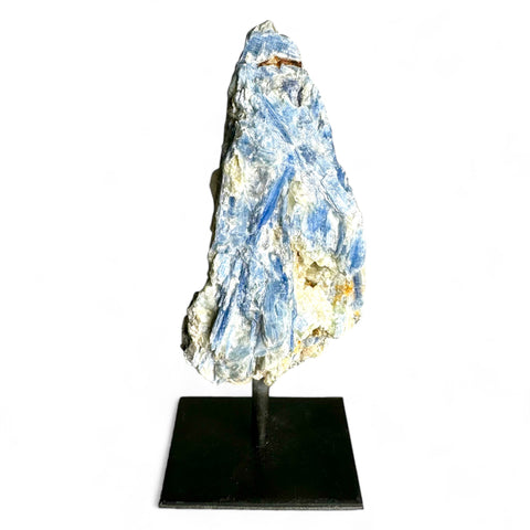 Blue Kyanite Crystal Specimen on Stand - Natural Healing Stone - Crystals & Reiki